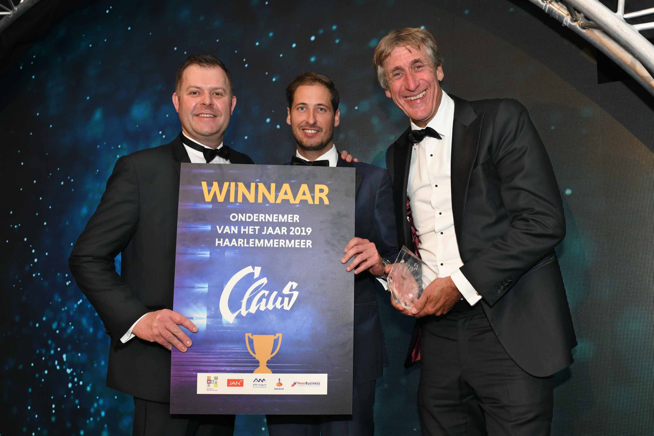 Nieuws Claus Company winnaar Ondernemersprijs Haarlemmermeer 2019 1